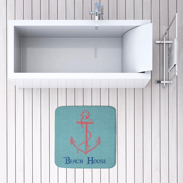 Chic Beach House 48x48 Foam Memory Mat - LIFESTYLE