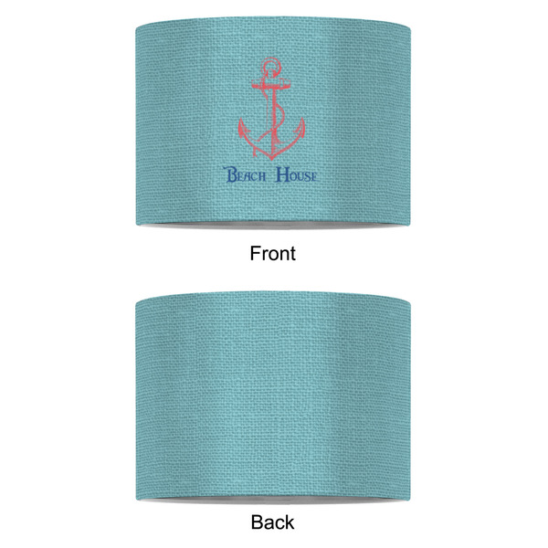 Chic Beach House 8" Drum Lampshade - APPROVAL (Fabric)