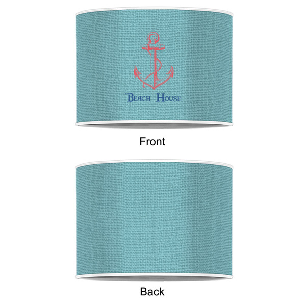 Chic Beach House 8" Drum Lampshade - APPROVAL (Poly Film)