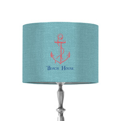 Chic Beach House 8" Drum Lamp Shade - Fabric