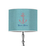 Chic Beach House 8" Drum Lamp Shade - Poly-film