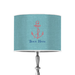 Chic Beach House 8" Drum Lamp Shade - Poly-film