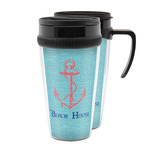 Chic Beach House Acrylic Travel Mug