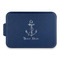 Chic Beach House Aluminum Baking Pan with Navy Lid