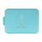 Chic Beach House Aluminum Baking Pan - Teal Lid - FRONT