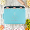 Chic Beach House Aluminum Baking Pan - Teal Lid - LIFESTYLE