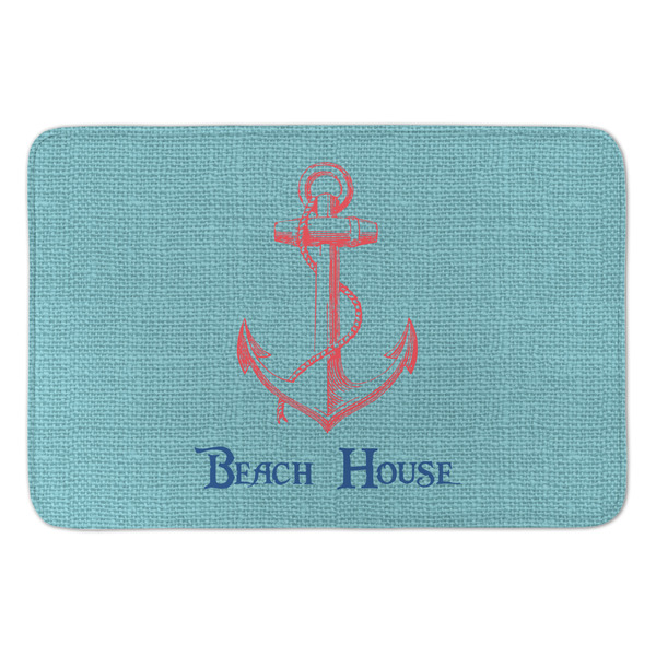 Custom Chic Beach House Anti-Fatigue Kitchen Mat