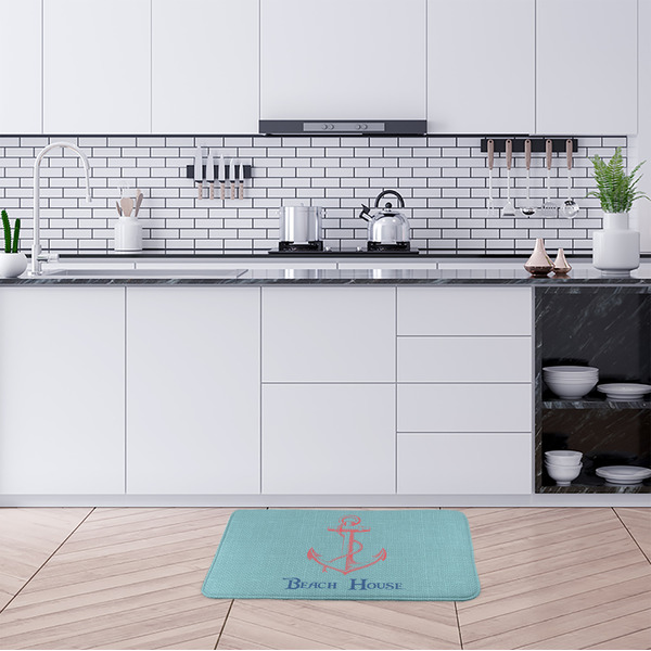 Chic Beach House Anti-Fatigue Kitchen Mats - LIFESTYLE