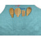 Chic Beach House Apron - Pocket Detail with Props