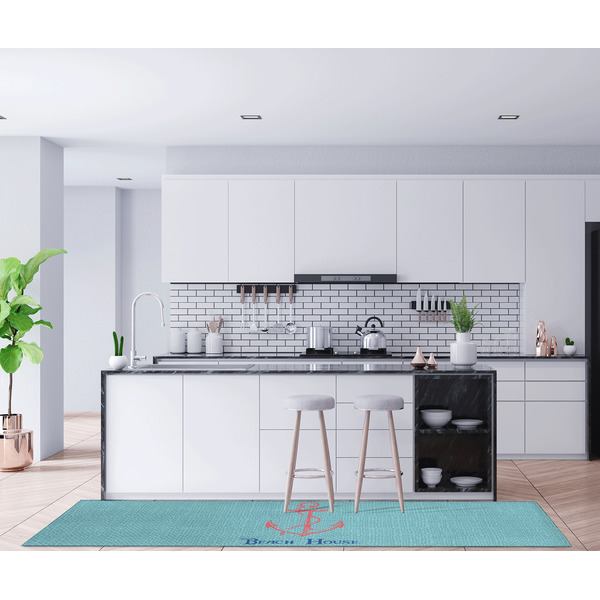 Chic Beach House Area Rug Sizes