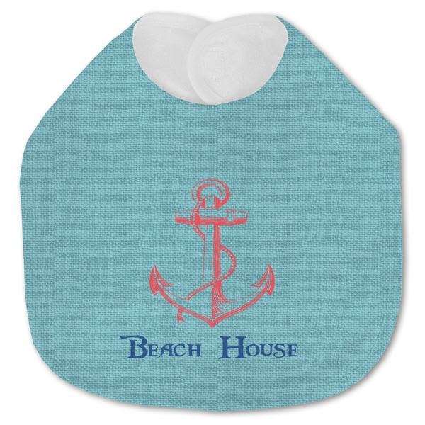Chic Beach House Baby Bib - AFT closed
