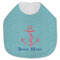 Chic Beach House Jersey Knit Baby Bib