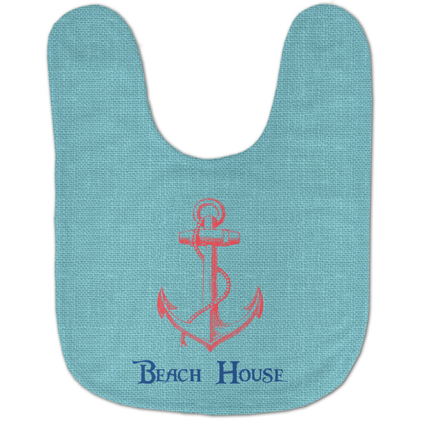Chic Beach House Baby Bib - AFT flat