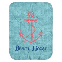 Chic Beach House Baby Swaddling Blanket
