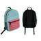 Chic Beach House Backpack front and back - Apvl