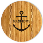 Chic Beach House Bamboo Cutting Board
