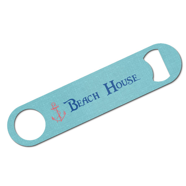 Custom Chic Beach House Bar Bottle Opener