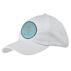 Chic Beach House Baseball Cap - White
