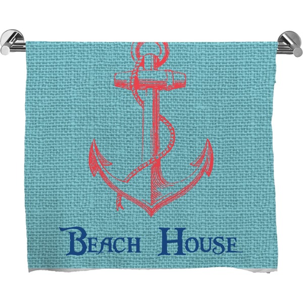 Custom Chic Beach House Bath Towel