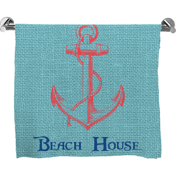 Custom Chic Beach House Bath Towel