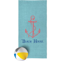 Chic Beach House Beach Towel