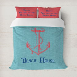 Chic Beach House Duvet Cover