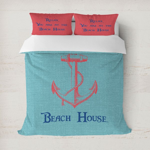 Custom Chic Beach House Duvet Cover