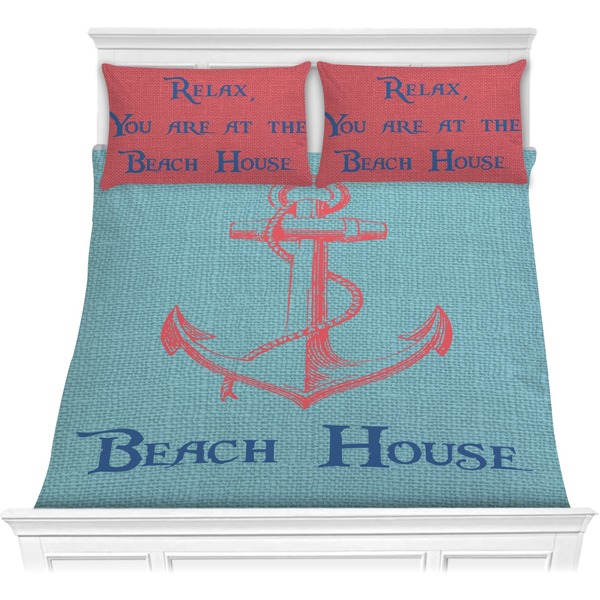 Custom Chic Beach House Comforter Set - Full / Queen