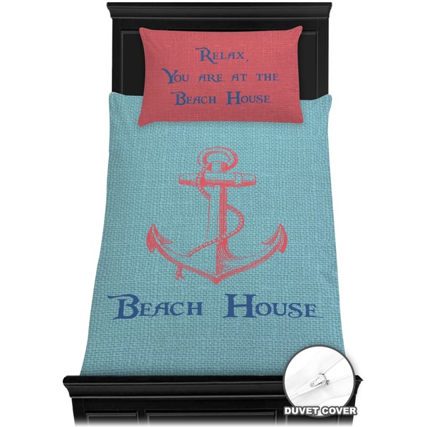 Chic Beach House Bedding Set (Twin) - Duvet