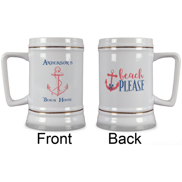 Chic Beach House Beer Stein - Approval