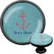 Chic Beach House Black Custom Cabinet Knob (Front and Side)