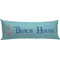 Chic Beach House Custom Body Pillow