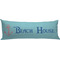 Chic Beach House Body Pillow Case