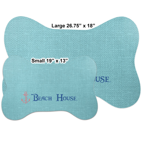 Chic Beach House Bone Shaped Mat Comparison