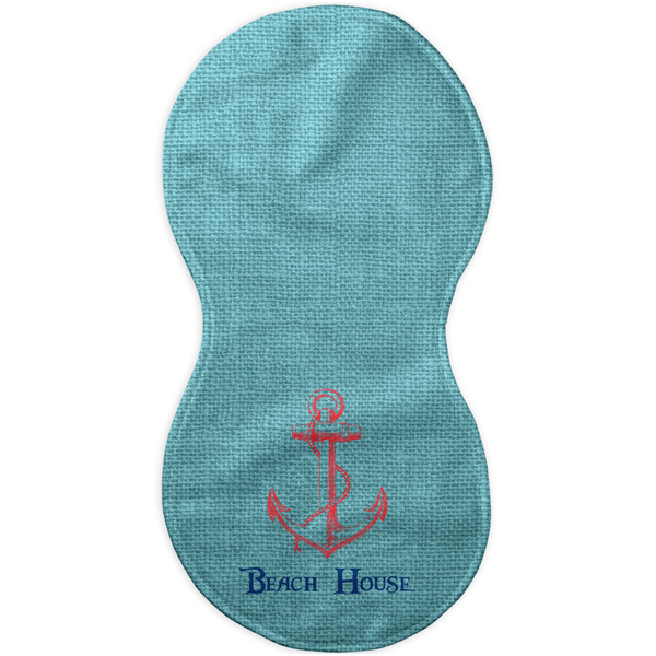 Chic Beach House Burp Peanut Shaped Flat