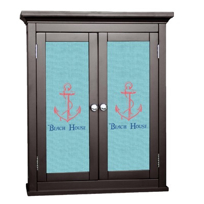 Chic Beach House Cabinet Decal - Custom Size