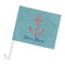 Chic Beach House Car Flag - Large