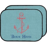 Chic Beach House Car Floor Mats (Back Seat)