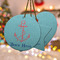 Chic Beach House Ceramic Ornament