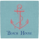 Chic Beach House Ceramic Tile Hot Pad