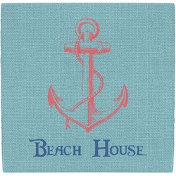 Chic Beach House Ceramic Tile Hot Pad