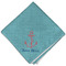 Chic Beach House Cloth Napkins - Personalized Dinner (Folded Four Corners)