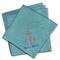 Chic Beach House Cloth Napkins - Personalized Dinner (PARENT MAIN Set of 4)