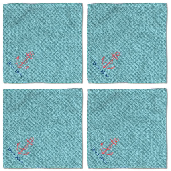 Chic Beach House Cloth Napkins - Personalized Lunch (APPROVAL) Set of 4
