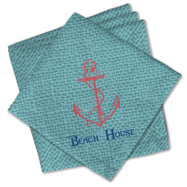 Chic Beach House Cloth Napkins - Personalized Lunch (PARENT MAIN Set of 4)