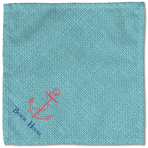 Chic Beach House Cloth Napkins - Personalized Lunch (Single Full Open)