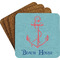 Chic Beach House Coaster Set (Personalized)