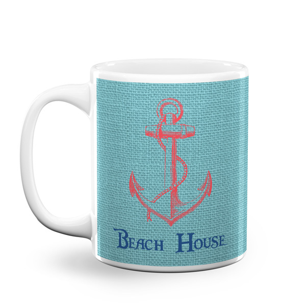 Custom Chic Beach House Coffee Mug