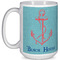 Chic Beach House Coffee Mug - 15 oz - White Full