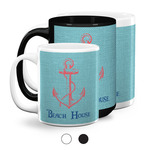 Chic Beach House Coffee Mugs